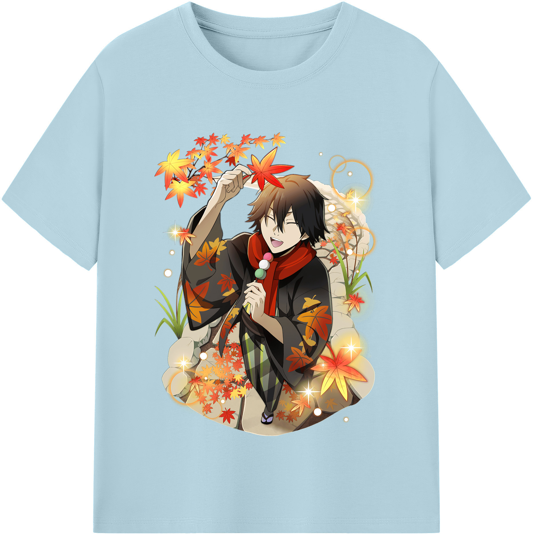 （画像用） 文豪ストレイドッグス Bungo Stray Dogs 綿100％半袖Tシャツ（フロントプリント）